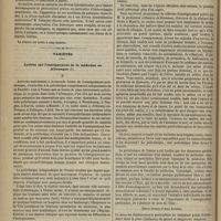 0394 - Page 382 - Société médicale des hôpitaux. Séance du 14 avril 1876. Communications. Hémiplégie, hémianesthésie, aphasie dans le cours d'une fièvre typhoïde. M. Brouardel / Variétés. Lettres sur l'enseignement de la médecine en Allemagne