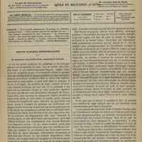 0405 - Page 393 - Sommaire / Revue clinique hebdomadaire. De quelques cas d'affections cardiaques frustes