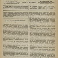 0421 - Page 409 - Sommaire / Séance de l'Académie de médecine. [Dr Brochin]