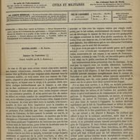 0461 - Page 449 - Sommaire / Hôtel-Dieu. M. Béhier. Cancer de l'estomac. (Leçon recueillie par M. G. Marseille)