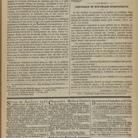 0467 - Page 455 - Variétés. Lettres sur l'enseignement de la médecine en Allemagne / Chronique et nouvelles scientifiques