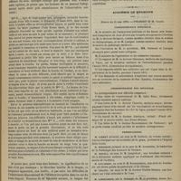 0473 - Page 461 - La longueur du frein de la langue peut-elle géner le têter, et plus tard la prononciation ? Par M. Bailly... / Académie de médecine. Séance du 16 mai 1876. Correspondance officielle / Correspondance non officielle / Présentations / Lectures
