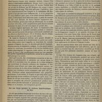 0478 - Page 466 - Revue clinique hebdomadaire. La diphthérie et le croup dans les hôpitaux de Paris pendant le premier semestre de cette année / Sur une forme spéciale de cirrhose hypertrophique du foie