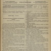 0501 - Page 489 - Sommaire / Hôtel-Dieu. M. Béhier. Des bains froids dans le traitement du rhumatisme cérébral. (Leçon recueillie par M. G. Marseille)