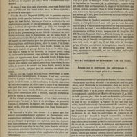 0510 - Page 498 - Hôtel-Dieu. M. Béhier. Des bains froids dans le traitement du rhumatisme cérébral. (Leçon recueillie par M. G. Marseille) / Royal College of Surgeons. M. Tim. Holmes. Leçons sur le traitement des anévrysmes. (Traduites de l'anglais par le Dr C. Caussidou)