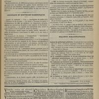 0515 - Page 503 - Variétés. Lettres sur l'enseignement de la médecine en Allemagne / Chronique et nouvelles scientifiques. Faculté de médecine / Excursions scientifiques / Bulletin bibliographique