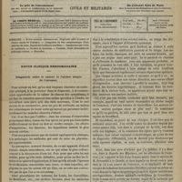0541 - Page 529 - Sommaire / Revue clinique hebdomadaire. Diagnostic entre le cancer et l'ulcère simple de l'estomac