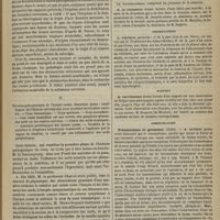 0553 - Page 541 - Hôpital du Midi. M. Mauriac. Leçons sur l'herpès névralgique des organes génitaux. (A suivre) / Société de chirurgie. Séance du 7 Juin 1876. Correspondance / Présentations. M. Verneuil, de la part d'un autre de ses élèves : Traitement des hémorrhoïdes ; de la part d'un autre de ses élèves : Fractures du col du fémur chez les vieillards / Rapport. M. Cruveilhier : Polype naso-pharyngien ayant récidivé six fois chez une jeune fille, jusqu'à l'âge de dix-huit ans / Communication. Traumatisme et grossesse. (Suite). M. Guéniot
