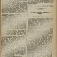 0593 - Page 581 - Société de chirurgie. Séance du 21 juin 1876. Communications. Traumatisme, grossesse, état puerpéral. M. Le Fort / Traumatisme et grossesse. - Puerpéralité. - Influence sarcogénique de la grossesse. M. Guéniot / Variétés. Lettres sur l'enseignement de la médecine en Allemagne