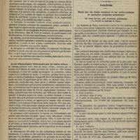 0602 - Page 590 - Société médicale des hôpitaux. Séance du 23 juin 1876. Présentation de pièce. Ulcération de la langue, de la voute palatine, etc., chez un phthisique. M. Vallin / Accès éclamptiques déterminés par un taenia solium. M. Féréol / Variétés. Essai sur les doses toxiques et les contre-poisons de quelques composés arsenicaux ; par René Rouyer...
