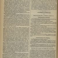 0608 - Page 596 - Clinique odontologique. M. E. Magitot. De la gingivite. - Ses différentes formes. - Essai de classification. - Son traitement par l'acide chromique monohydraté. (Leçons et observations recueillies par M. Th. David...) / Pathogénie et traitement des hémorrhagies utérines, hors de la grossesse et de l'accouchement ; par M. le Docteur J.-E. Carpentier-Méricourt / Académie de médecine. Séance du 21 juin 1876. Correspondance officielle / Correspondance non officielle / Discussion sur le bruit de souffle dit placentaire. M. Depaul