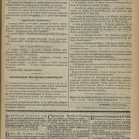 0611 - Page 599 - Ministère de la marine et des colonies / Chronique et nouvelles scientifiques. Faculté de médecine de Paris / Faculté de médecine de Montpellier / Faculté de médecine de Nancy / École de médecine d'Amiens / École de pharmacie de Paris / École de pharmacie de Nancy / Excursions scientifiques