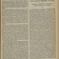 0623 - Page 611 - Hôpital des Enfants-Malades. M. Bouchut. Carie vertébrale et pachy-méningite spinale. - Méningite cérébrale consécutive. - Thrombose des sinus de la dure-mère. - Hydropisie de la gaine vaginale du nerf optique. - Névro-rétinite. - Thrombose des veines rétiniennes / Royal College of Surgeons. M. Tim. Holmes. Leçons sur le traitement des anévrysmes. (Traduites de l'anglais par le Dr C. Caussidou)