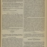 0627 - Page 615 - Société de biologie. Séance du 1er juillet 1876. Communications. Saturnisme chronique. M. Raymond / Albuminurie provoquée par des badigeonnages d'iode. M. Raymond / Névrologie. M. Mathias Duval / Addition à la séance du 24 juin / Variétés. De la médication marine, ses indications, ses contre-indications, ses avantages dans le traitement de la glycosurie. Par M. le Docteur Hédouin / Excursion scientifique / Bulletin bibliographique