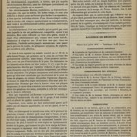 0633 - Page 621 - Hôpital de la Charité. M. Gosselin. Rétrécissement de l'urèthre. - Syphilis constitutionnelle : plaques muqueuses de la peau du scrotum, rhagades. (Leçon recueillie par M. G. Marseille) / Académie de médecine. Séance du 4 juillet 1876. Correspondance officielle / Correspondance non officielle / Communication