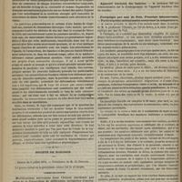 0650 - Page 638 - Modifications survenues dans l'état de l'écorce cérébrale par suite de la disparition de différentes catégories d'incitations périphériques ; par le Docteur Luys / Société de biologie. Séance du 8 juillet 1876. Communications. Modifications survenues dans l'écorce cérébrale par suite de la disparition de différentes catégories d'incitations périphériques. M. Luys / Altérations du sang consécutives à l'injection d'air dans les origines de la veine-porte. M. Picard / Appareil trachéen des insectes. M. Kunckel / Paraplégie par mal de Pott. Pleurésie intercurrente. - Particularités intéressantes concernant la température. M. Couty