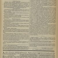 0675 - Page 663 - Variétés. Lettres sur l'enseignement de la médecine en Allemagne / Faculté de médecine. - Avis