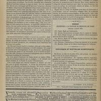 0691 - Page 679 - Variétés. Lettres sur l'enseignement de la médecine en Allemagne / Thèses soutenues à la Faculté de Médecine de Paris pendant l'année 1876 / Chronique et nouvelles scientifiques