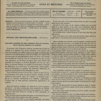 0717 - Page 705 - Sommaire / Hôpital des Enfants-Malades. M. Bouchut. Des abcès multiples du tissu cellulaire chez les nouveau-nés et chez enfants à la mamelle