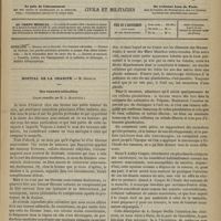 0741 - Page 729 - Sommaire / Hôpital de la Charité. M. Gosselin. Des tumeurs adénoïdes. (Leçon recueillie par M. G. Marseille)