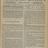 0797 - Page 785 - Sommaire / Revue clinique hebdomadaire. Les injections sous-cutanées d'eau froide contre la douleur, spécialement dans le rhumatisme articulaire aigu
