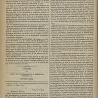 0810 - Page 798 - Physiologie expérimentale. Sur la durée de la sensation tactile ; par M. L. Lalanne / Variétés. Lettres sur l'enseignement de la médecine en Allemagne