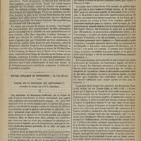0815 - Page 803 - Hôpital Necker. M. Hardy. De la sclérose en plaques / Royal College of Surgeons. M. Tim. Holmes. Leçons sur le traitement des anévrysmes. (Traduites de l'anglais par le Dr C. Caussidou)