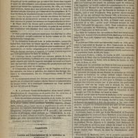 0818 - Page 806 - Académie de médecine. Séance du 29 août 1876. Lectures. M. Viseur : Un cas de morve sur l'homme, historique de la maladie. Expériences de transmission au cheval, à l'âne et à la chèvre. Police sanitaire / M. le Professeur Courty... : Manifestations de rhumatisme ou de goutte chez les calculeux, à la suite de l'opération / Variétés. Lettres sur l'enseignement de la médecine en Allemagne