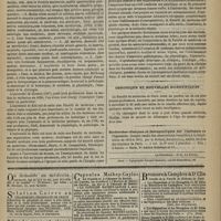 0819 - Page 807 - Variétés. Lettres sur l'enseignement de la médecine en Allemagne / Chronique et nouvelles scientifiques