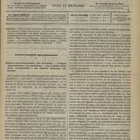 0821 - Page 809 - Sommaire / Revue clinique hebdomadaire. Néphrite parenchymateuse : son traitement. - L'oedème symptomatique : son mécanisme. - Cas d'oedème unilatéral, correspondant à une néphrite également unilatérale