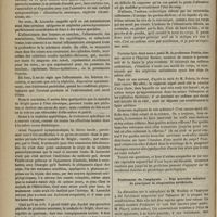 0822 - Page 810 - Revue clinique hebdomadaire. Néphrite parenchymateuse : son traitement. - L'oedème symptomatique : son mécanisme. - Cas d'oedème unilatéral, correspondant à une néphrite également unilatérale / Traitement de l'asphyxie. - Une nouvelle manière de pratiquer la respiration artificielle