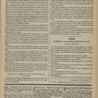 0827 - Page 815 - Variétés. Lettres sur l'enseignement de la médecine en Allemagne / Thèses soutenues à la Faculté de médecine de Paris pendant l'année 1876