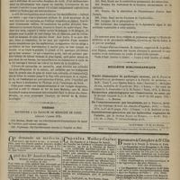 0851 - Page 839 - Variétés. Souvenirs d'un voyage au Brésil / Thèses soutenues à la Faculté de médecine de Paris pendant l'année 1876 / Clinique d'accouchements / Bulletin bibliographique