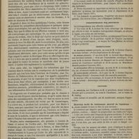 0865 - Page 853 - Hôpital de la Charité. M. Gosselin. Rétrécissements diffus, consécutifs à une rectite chronique déterminée probablement par un chancre de l'anus / Académie de médecine. Séance du 12 septembre 1876. Correspondance officielle / Correspondance non officielle / Présentations / Lectures. Nouveau mode de traitement abortif de l'anthrax. M. Jules Guérin