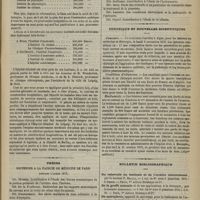0883 - Page 871 - Variétés. Lettres sur l'enseignement de la médecine en Allemagne / Thèses soutenues à la Faculté de médecine de Paris pendant l'année 1876 / Chronique et nouvelles scientifiques. Concours / Conditions d'admission / Émoluments / Bulletin bibliographique