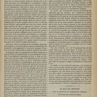 0887 - Page 875 - Royal College of Surgeons. M. Tim. Holmes. Leçons sur le traitement des anévrysmes. (Traduites de l'anglais par le Dr C. Caussidou) / Du rôle de l'hérédité dans la production de l'hémorrhagie cérébrale ; par M. Dieulafoy...