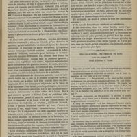 0889 - Page 877 - Du rôle de l'hérédité dans la production de l'hémorrhagie cérébrale ; par M. Dieulafoy... / Des caractères anatomiques du sang dans les anémies ; par M. le Docteur G. Hayem