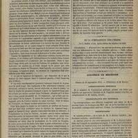 0913 - Page 901 - Maternité de Saint-Pétersbourg. Hystérotomie par section hypogastrique ; par le Professeur A. de Krassowki... / De la lymphadénite péri-utérine ; par le Docteur Auger... / Académie de médecine. Séance du 26 septembre 1876. Correspondance officielle / Correspondance non officielle / Présentations
