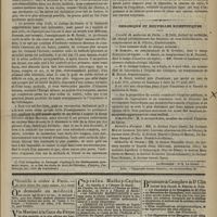 0915 - Page 903 - Variétés. Lettres sur l'enseignement de la médecine en Allemagne / Chronique et nouvelles scientifiques. Faculté de médecine de Paris
