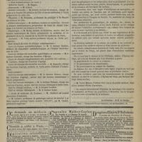 0923 - Page 911 - Chronique et nouvelles scientifiques. Faculté de médecine de Lille / École de médecine de Toulouse