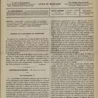 0933 - Page 921 - Sommaire / Séance de l'Académie de médecine. [Dr Brochin] / Hospice de Bicêtre. M. Legrand du Saulle. Les épileptiques