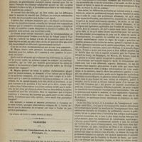 0938 - Page 926 - Académie de médecine. Séance du 3 octobre 1876. Lectures. Allaitement et sevrage des enfants et des jeunes animaux. M. Magne / Variétés. Lettres sur l'enseignement de la médecine en Allemagne