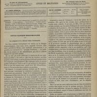 0941 - Page 929 - Sommaire / Revue clinique hebdomadaire. La saignée et le chloral dans l'éclampsie