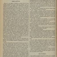 0942 - Page 930 - Revue clinique hebdomadaire. La saignée et le chloral dans l'éclampsie / Angine goutteuse / Cas de ladrerie