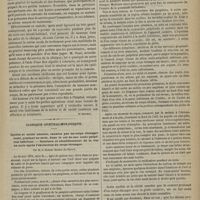 0943 - Page 931 - Revue clinique hebdomadaire. Cas de ladrerie / Clinique ophthalmologique. Cyclite et cécité absolue, causées par un corps étranger resté, pendant un mois, dans le cul-de-sac oculo-palpétral inférieur. - Guérison et rétablissement de la vue un mois après l'extraction du corps étranger. Par M. le Docteur Brière...