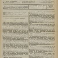 0957 - Page 945 - Sommaire / Séance de l'Académie de médecine. [Dr Brochin]