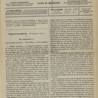 0973 - Page 961 - Sommaire / Hospice de Bicêtre. M. Legrand du Saulle. Les épileptiques. Particularités cliniques. - État mental. - Actes criminels