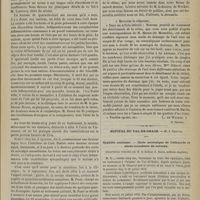 0991 - Page 979 - Revue clinique hebdomadaire. Fracture de la cornée, cataracte traumatique, phénomènes d'irido-choroïdite. - Iridectomie. - Guérison / Traitement des décollements de la rétine / Hôpital du Val-de-Grâce. M. J. Chauvel. Syphilis ancienne. - Carie nécrosique de l'ethmoïde et abcès secondaire du cerveau. (Observation recueillie par M. le Docteur S. Boyer...)