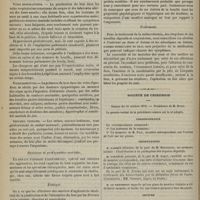 0994 - Page 982 - Maladies et hygiène des ouvriers travaillant à la fabrication des agglomérés de houille et de brai ; par le Docteur Manouvriez fils... (Communication faite le 29 septembre au Congrès d'hygiène de Bruxelles) / Société de chirurgie. Séance du 18 octobre 1876. Correspondance / Présentations. M. Verneuil, de la part de M. Auger... : Ulcères vermineux / Lecture