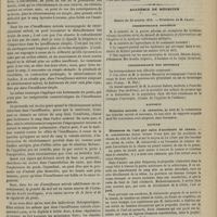 1009 - Page 997 - Hôtel-Dieu de Marseille. M. A. Fabre. De l'intervention des rétrécissements dans les insuffisances. (Leçon recueillie par M. A. Gros...) / Académie de médecine. Séance du 24 octobre 1876. Correspondance officielle / Correspondance non officielle / Rapports. Remèdes secrets. M. Personne, au nom de la commission / Lecture. Blessures de l'oeil par suite d'accidents de chasse. M. Galezowski / Communication. De la gastro-stomie. M. Verneuil